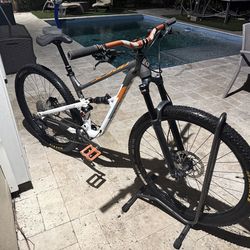 Upgraded Polygon D7 SE (Size M) – Full Suspension Trail Build – Fox/Maxxis/Fifty-Fifty/34t chainring