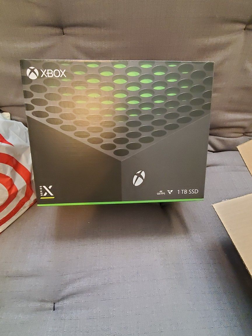 Xbox series X Factory Sealed In Box With Receipt