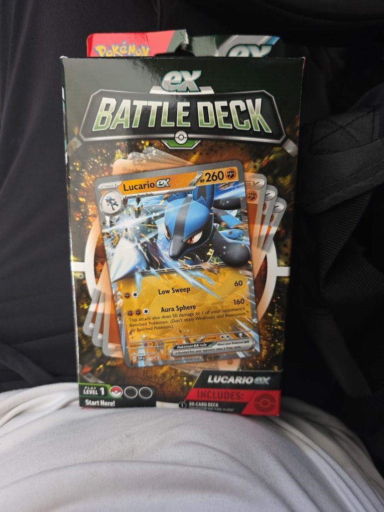 Pokémon Lucario EX Battle Deck