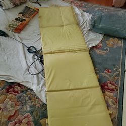 Beach Mat..stands Up For Back Rest