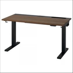 IKEA MITTZON Electric Sit/Stand Desk – Walnut/Black – NEW IN BOX – 47¼ x 23⅝"