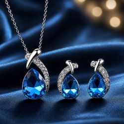 Beautiful Necklace and Earrings Set 