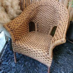 Vintage Wicker Chair 