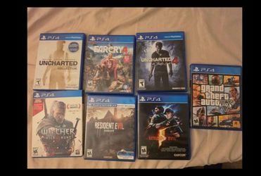 PS4 GAMES v
