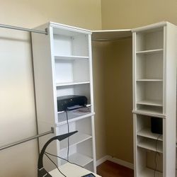 White Closet System 