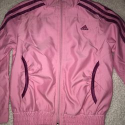 Children Pink Adidas Track Jacket