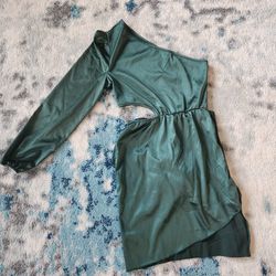 Hunter Green Midi Dress