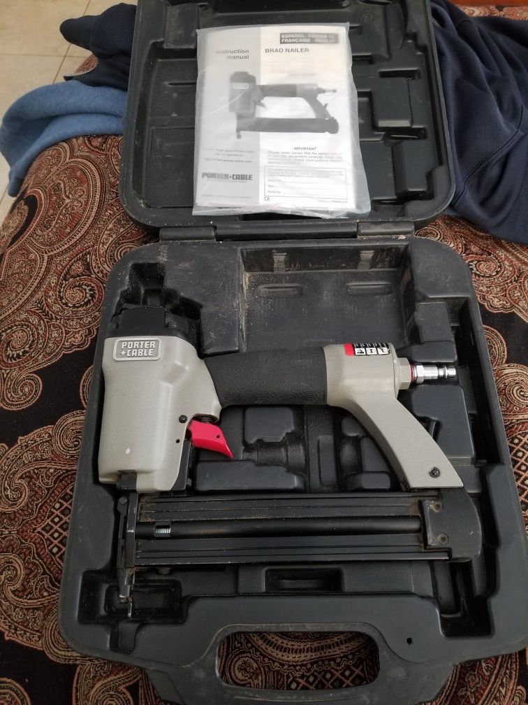 Porter cable bn125 18g brad nailer