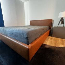 Queen Bed With Mattress For Sale