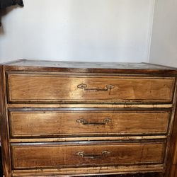 Wooden 3-Drawer Dresser