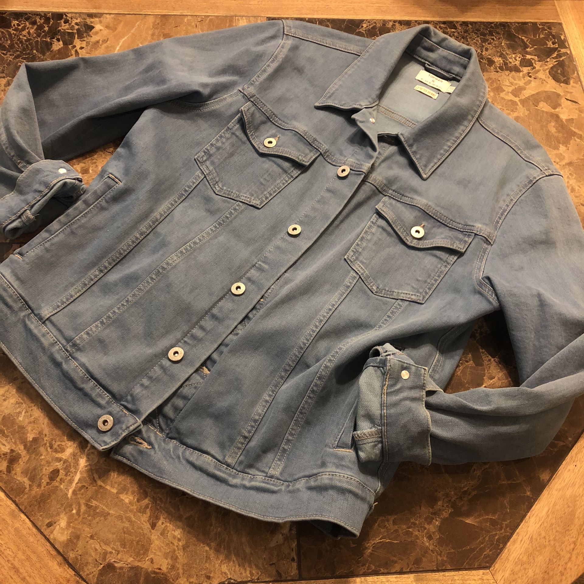 TOPMAN DENIM JACKET $5