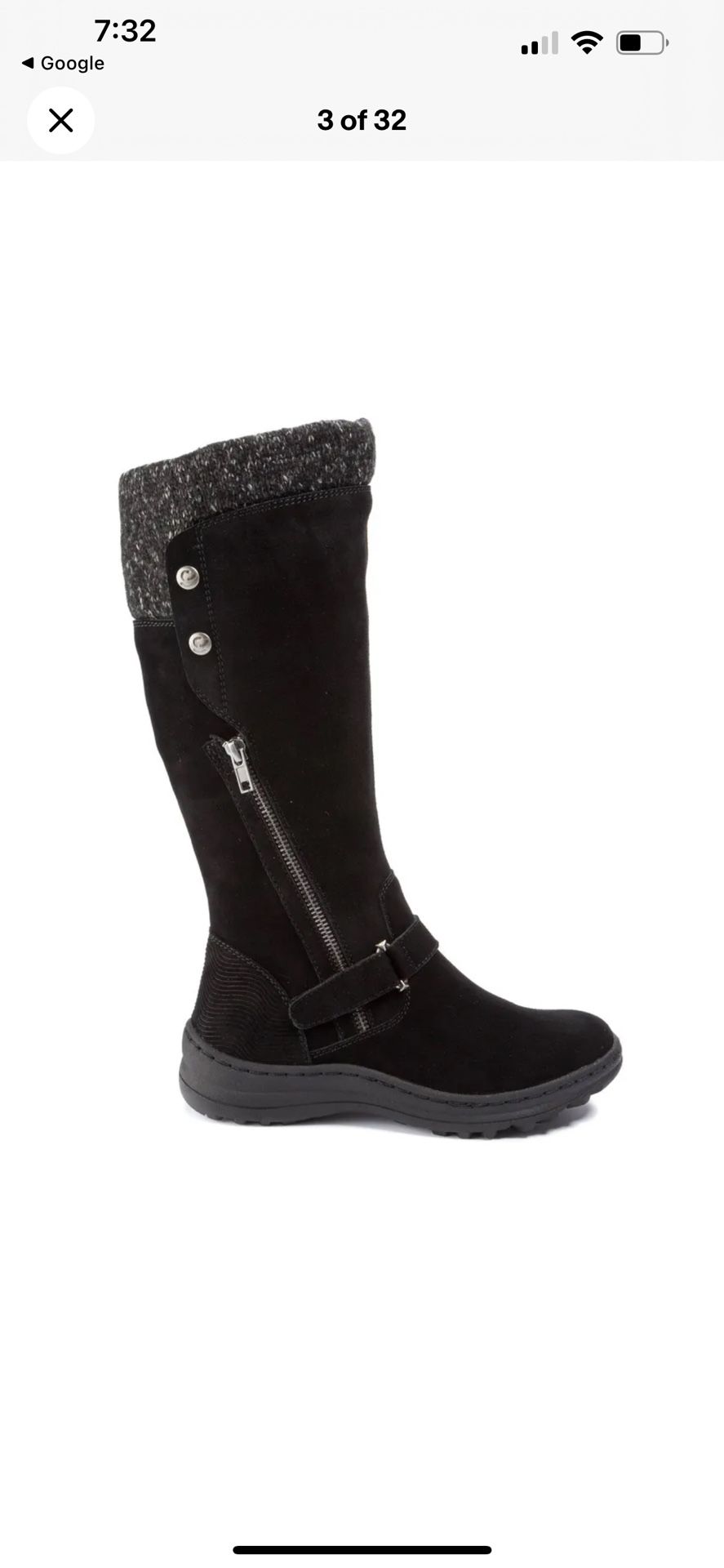 Baretraps ADELE Women's Boots Black suede size 10