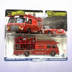 Hot Wheels Team Transport Ferrari 250 GTO & Fiat 642 RN2 Bartoletti