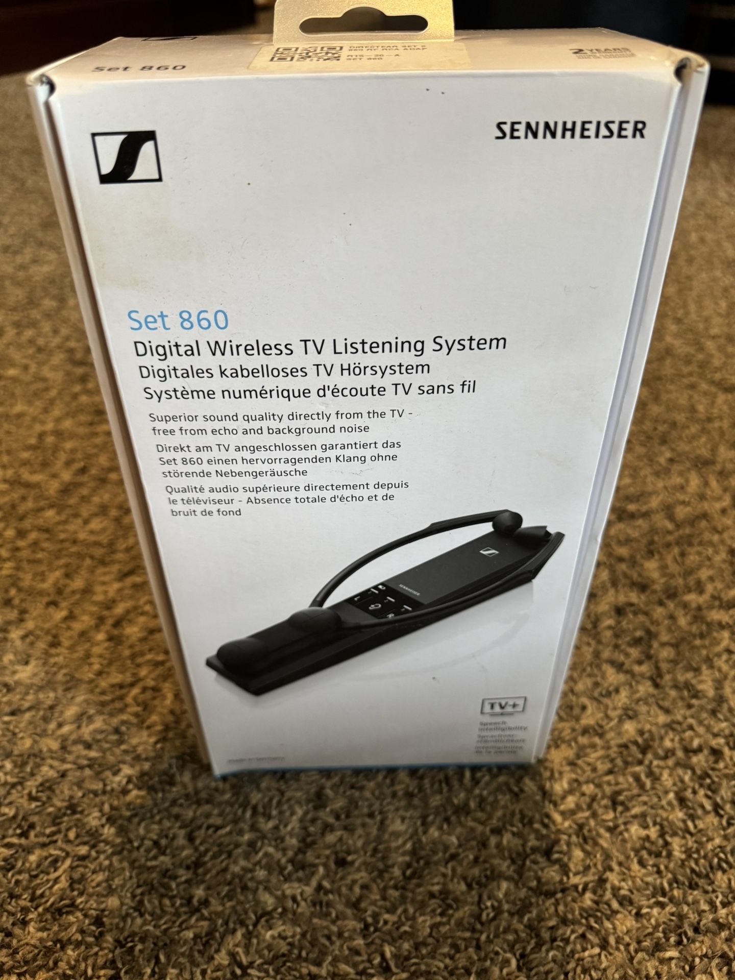 Sennheiser Digital Wireless Listening System/Earphones