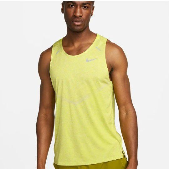 Nike Men's Tank Top - Yellow - M