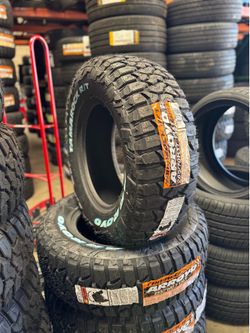 265/70/17 Arroyo RT 4 New Tires Installed And Balanced Included