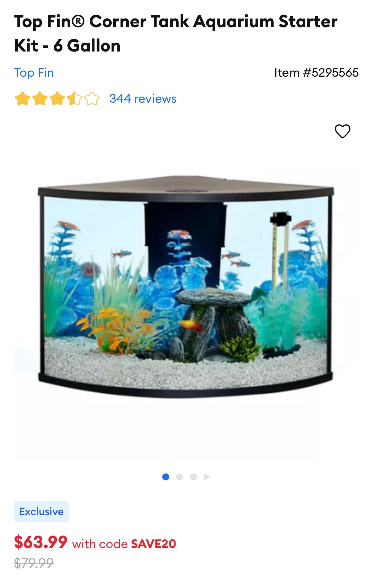 Small Fish Tank 