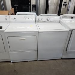 Maytag And Kenmore Heavy Duty Washer And Dryer Set 