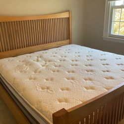 King Size Bed Frame & Mattress