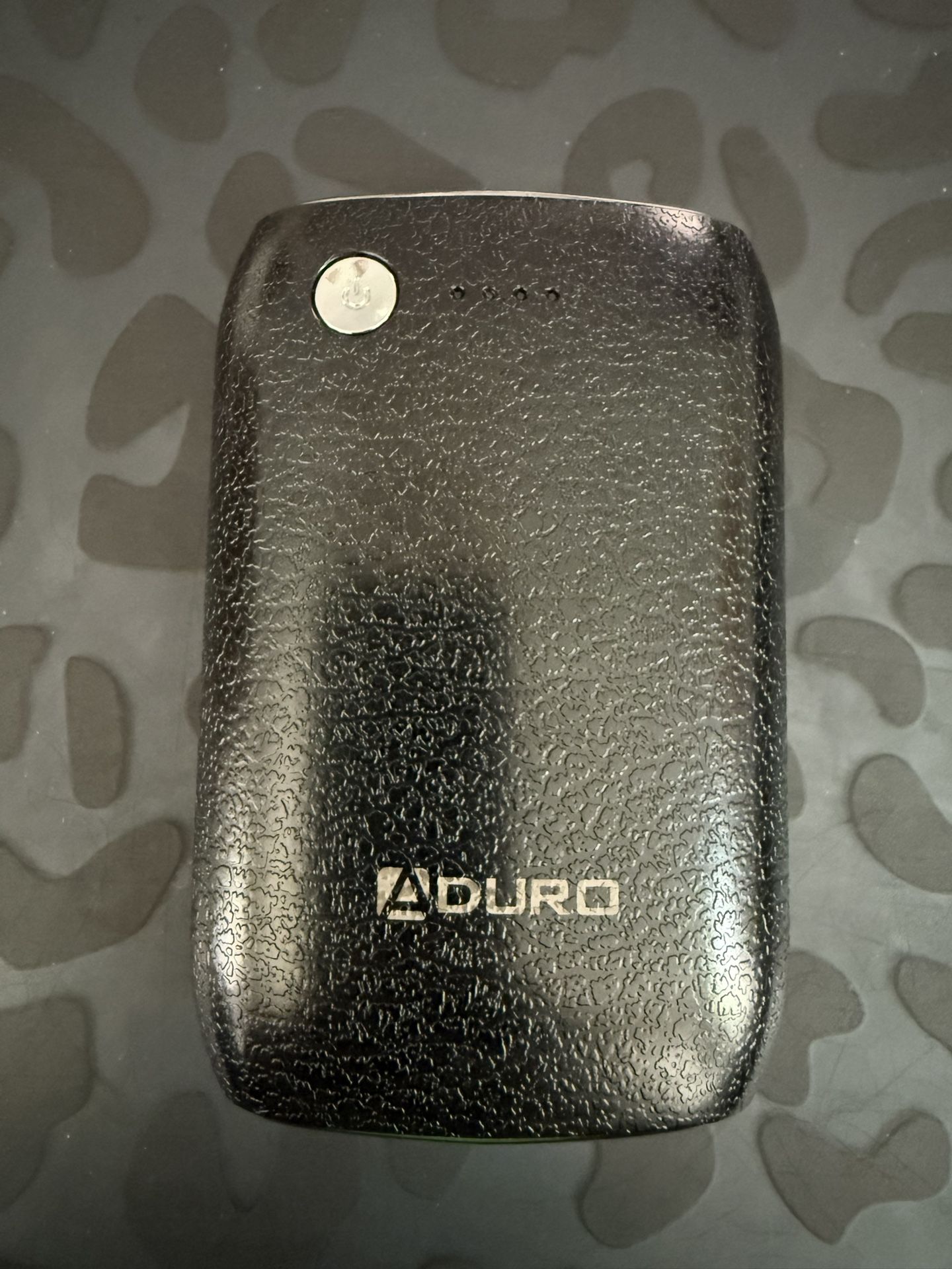 Aduro Power Bank Portable 6000 mAH PW-6K01PB-BT Power Up 2 USB Ports