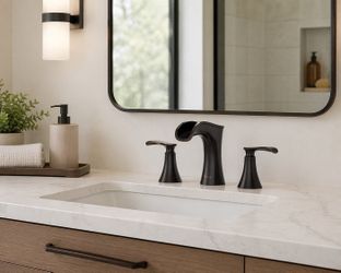 NEW Pfister Brea Bathroom Faucet – Tuscan Bronze (2 Handle Set)