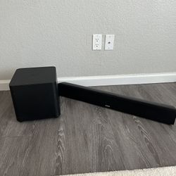 Polkaudio speaker and soundbar ( not have power cable)