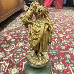 French Country Maid Statue