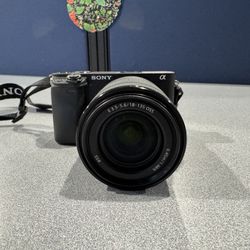 Sony a6400 Camera Body + 18–135mm f/3.5–5.6 Lens