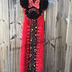 Minnie Mouse Homecoming Mum. Made As A Demo Mum Never Worn