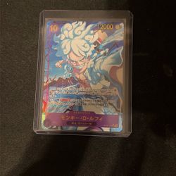 Monkey D Luffy Alt Art JAPANESE