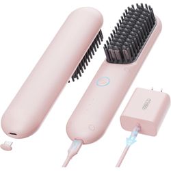 Cordless Hair Straightener Brush