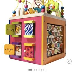 Zoo educational play with animals