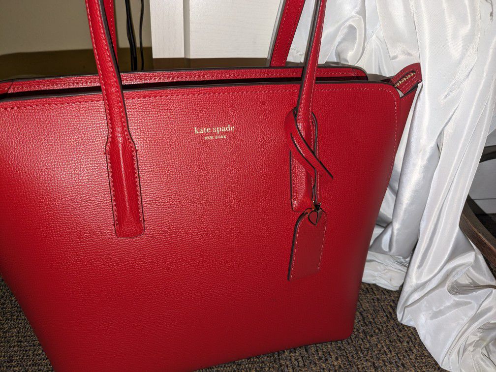 Pink Kate Spade And Red Michael Kors
