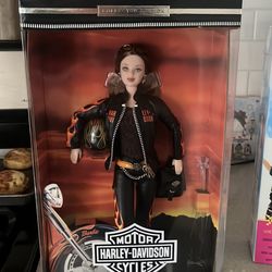 Barbie Harley-Davidson Collector Edition Flame Outfit Doll NIB Mattel