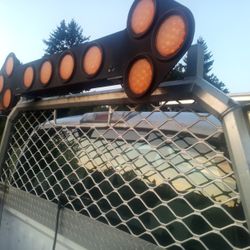 Traffic Control Signal And Headache Rack 