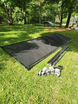 Sliding cantilever gate 6' tall