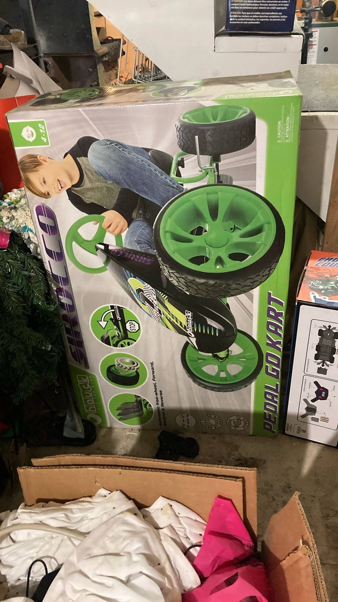 Sirocco Kids Pedal Go Kart