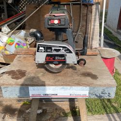 Craftsman Radial Arm Saw 8 1/4 2 1/2 HP