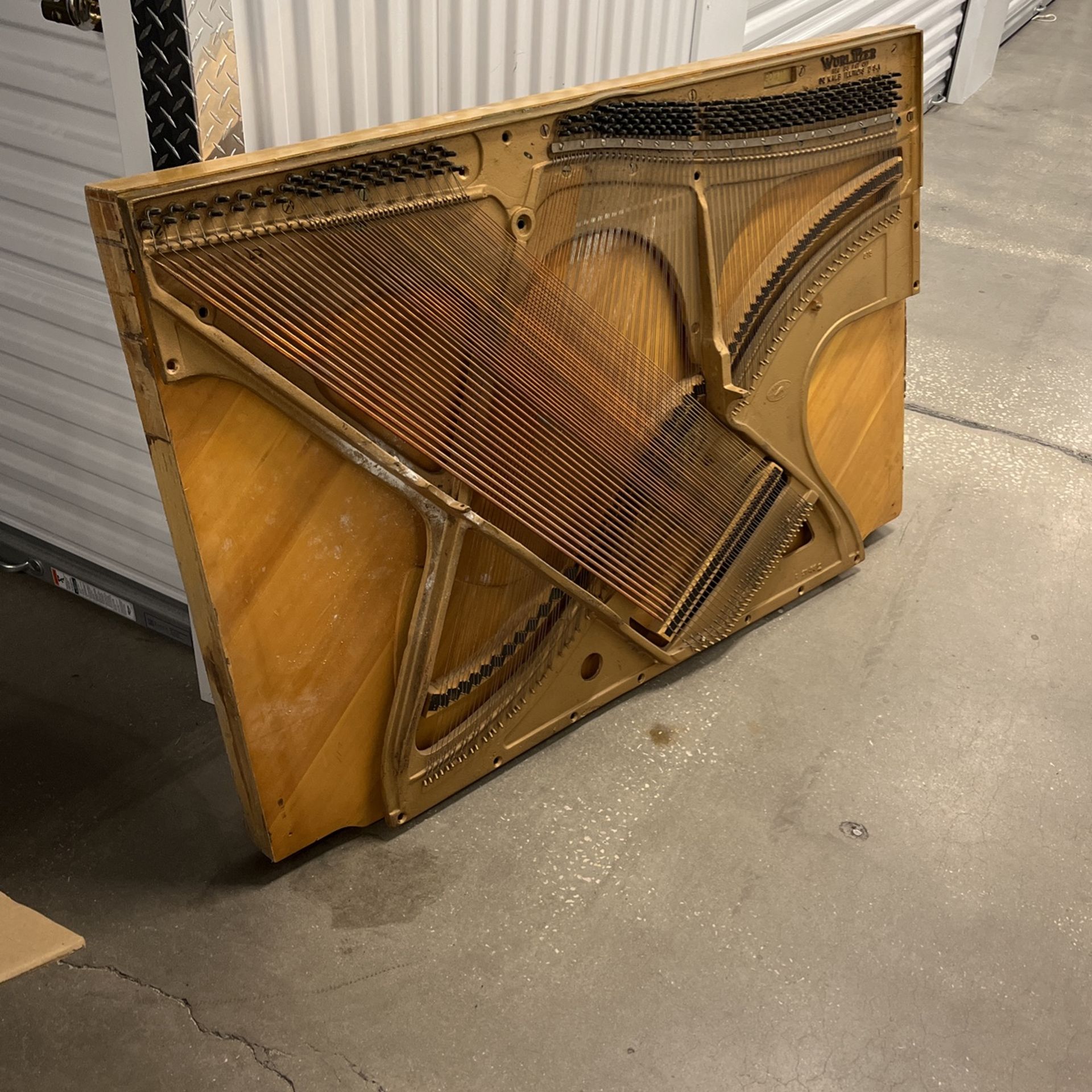 Upright Piano Soundboard