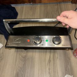Kalorik Stainless Steel Tabletop Grill – Compact, Versatile, and Fully Functional