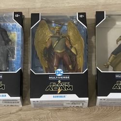 DC Multiverse Black Adam figurines