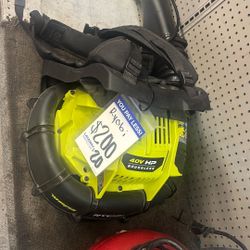 Backpack Blower Ryobi 