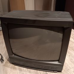 SHARP MODEL 13E-M50 COLOR TELEVISION CRT 13" 1993 RETRO GAMING TV TESTED & WORKS