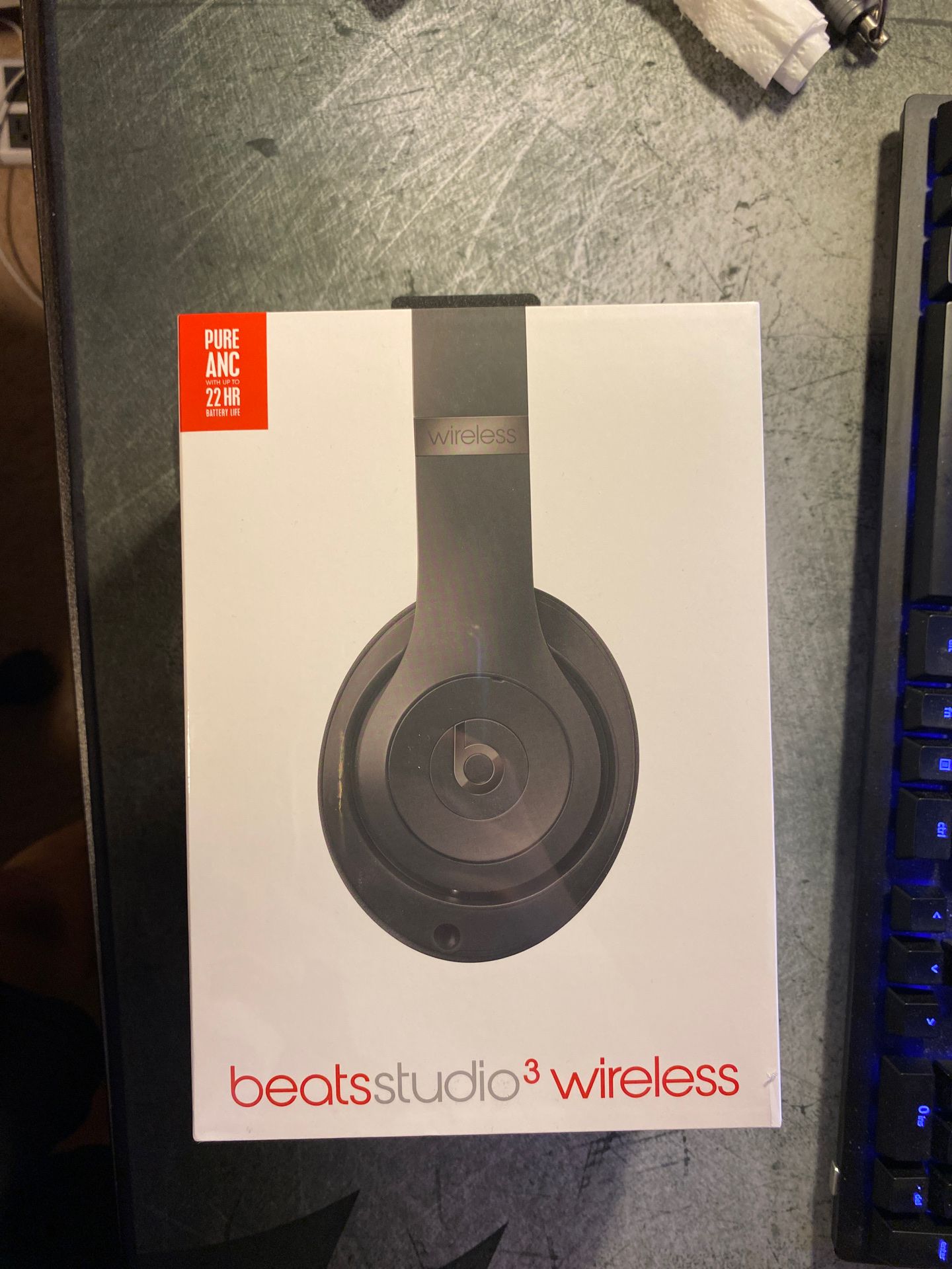 Beats by Dr. Dre- Beats Studio3 Wireless Headphone - Matte Black