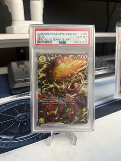 PSA 10 Zeus Special Alternate Art EB04-106 One Piece Card