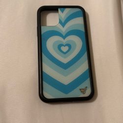 Wildflower Case, Blue Heart
