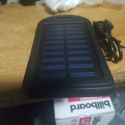 Solar Powered Charging Dock For Indoor Or Outdoor Use