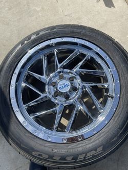 Rines Cromados 265/50R20 Moto Metal
