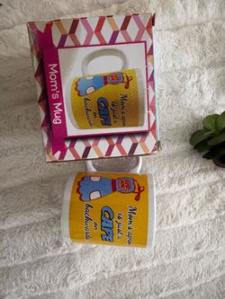 Mom's Mug Novelty Coffee Mug with Box