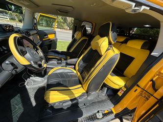 Custom seat covers for FJ Cruiser